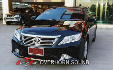 TOYOTA CAMRY โอเวอร์ฮอร์น ซาวด์ เครื่องเสียงรถยนต์